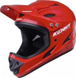 Kenny Down Hill Solid Red Full face helmet