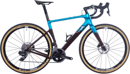 Refurbished Product - Gravel bike 3T Exploro RaceMax Sram Force/Rival eTap AXS 12V 27,5' Bleu Marron 2023