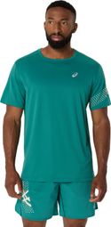 Asics Icon Jersey met korte mouwen Groen Heren