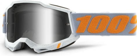 100% ACCURI Maske 2 | Grau Orange Speedco | Mirror Argents Brille