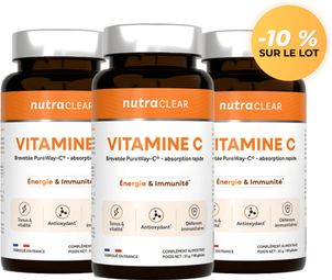 Vitamine C Pureway-c® - Cure 3 Mois - Nutraclear - Vitamine C