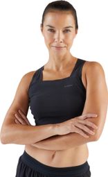 Dames Kiprun x Méline Rollin Race 900 Light Black Crop Top Hardlooptanktop