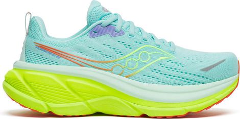 Zapatillas de running Saucony Hurricane 25 azul/amarillo para mujer
