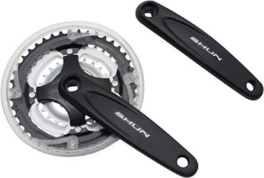 Sunrace Pedalier vtt 10v. ms10 alu noir 175mm 36-22 integre avec cuvette filete à 138.96 € en ligne ou dans votre magasin