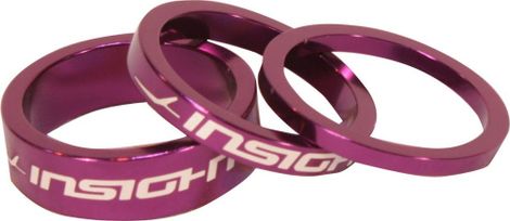 Insight 1'' x3 Spacers Purple