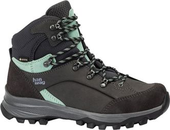 Chaussures de Randonnée Femme Hanwag Alta Bunion II Gore-Tex Noir/Menthe Femme 