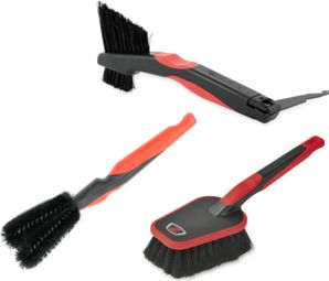 Set de 3 Brosses Zefal ZB Clean + ZB Twist + ZB Wash