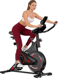 Vélo d'appartement Silencieux 4kg Roue d'Inertie Cardio