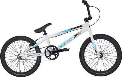 BMX Race Position One Race Pro 20'' Wit/Blauw/Zwart