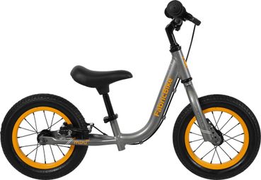 FabricBike Mini Pro - Vélo d'enfant sans pédales  12  Graphite et Orange