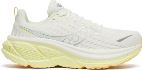 Saucony Hurricane 25 Laufschuhe Weiß/Gelb Damen