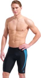 Pantalón corto de deporte Kikko Panel negro/azul para hombre