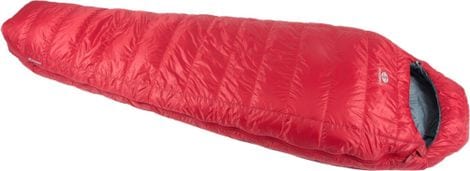 Sac de couchage momie SirJoseph trekking Rimo III 600-Droite 200 cm-Rouge