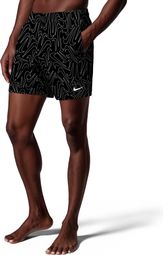 Nike Swim Breaker Logofetti Black Men's Swim Shorts
