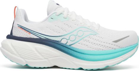 Zapatillas de running Saucony Hurricane 25 Blanco/Azul Mujer