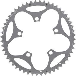 Stronglight Shimano / Sram Outer Chainring 110 BCD Type S Compact Alloy 5383 5-Spoke 2x9/10S Silver