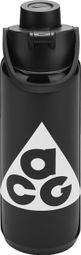 Bidon Nike ACG Recharge Chug Bottle 700 ml Noir Blanc