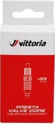 Vittoria Presta Valve Obus (25 Stück)