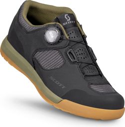 Chaussures VTT Scott Shr-alp Evo Boa Noir/Vert Homme