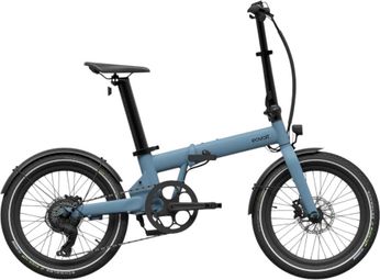 Produit reconditionné - Vélo pliant électrique Eovolt Afternoon bleu océan - Très bon état