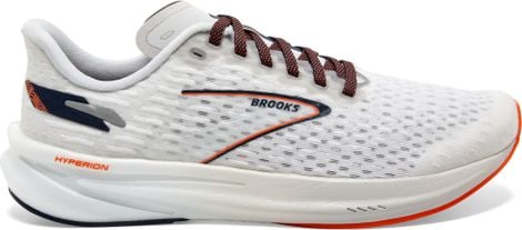 Brooks Hyperion Running Shoes White Orange Uomo