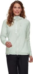 Veste Coupe-Vent Mammut Aenergy WB Hooded Bleu Femme