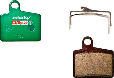 Paar SwissStop Disc 23 C Organic Brake Pads voor Hayes