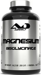 Magnesium Bisglycinate (200 Caps) - Addict Sport Nutrition -  Magnésium