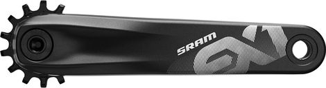 Pedivelle SRAM EX1 Per E-Bike Bosch / Brose / Yamaha Nere