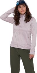 Mammut Crag ML fleecevest voor dames, paars