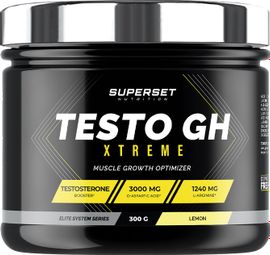 Testo Gh Xtreme (300g) - Superset Nutrition - Citron -  Boosters De Gh