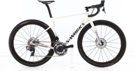 Produit reconditionné · Specialized Tarmac S-Works Carbone AXS 12V · Blanc / Vélo de route / Specialized | Bon état