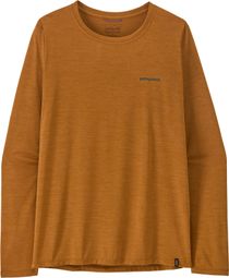 Patagonia Capilene Cool Long-Sleeve T-Shirt, Orange Women's Daily Boardshorts
