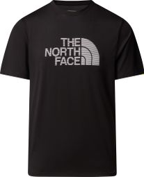 The North Face 24/7 Easy Jersey met korte mouwen Zwart