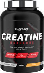 Creatine Hardcore (1 5kg) - Superset Nutrition - Orange -  Créatines
