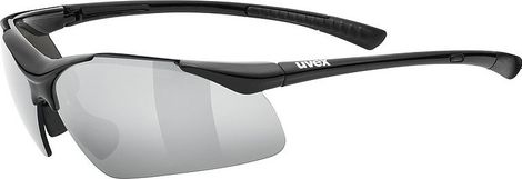 uvex sportstyle 223 black / ltmsilver