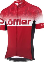 Maillot de cyclisme Loeffler Maillot de vélo à manches courtes M FZ Messenger 2 - Rouge