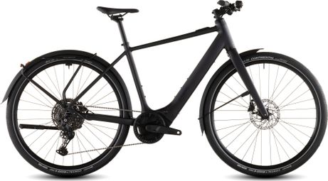 Vélo Fitness Électrique Cube Editor Hybrid Pro 400X FE Shimano Cues 11V 400 Wh 700 mm Noir Coal 2026