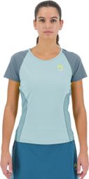 Technisches T-Shirt Damen Karpos Lavaredo Evo Blau