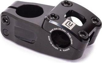 Top Load Radio Bikes Xenon Pro 22.2mm BMX Stem Black