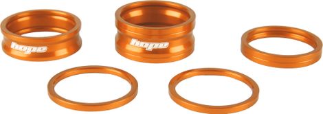 Kit Entretoises de Direction Hope Space Doctor Aluminium Orange