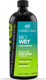 Lubrifiant pour Chaîne Finish Line Boosted Bio Wet 945 ml