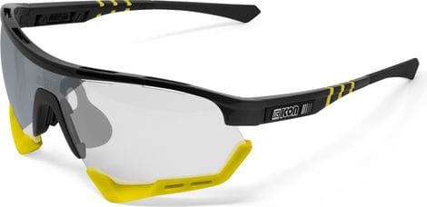 Scicon Sports Aerotech Regular Photochromic Lunettes De Soleil De Performance Sportive (Scnxt Phohromic Silver/Luminosité Noire)