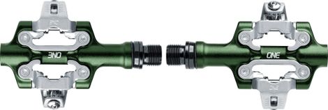 Set OneUp XC Clip groene klikpedalen