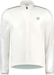 Veste Velo Pluie Vent Rogelli Emergency - Homme - Blanc