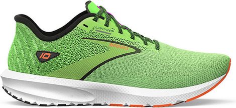 Brooks Launch 10 Green Orange Men's Running Shoes