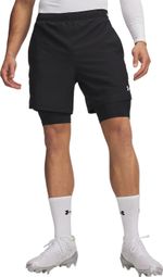 Under Armour Vanish Woven 2.0 2-in-1-Shorts, schwarz, für Herren