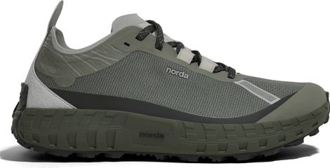 Scarpe da trail norda 001A Serpentine Kaki da uomo