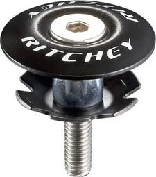 Ritchey Headset Compression Cap & Star Nut COMP 1-1/8'' Staal Zwart