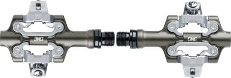 Set OneUp XC Clip-in-pedalen, grijs